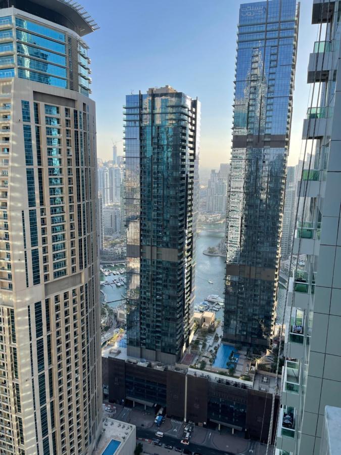 Bright Luxury 2Br Aprt Dubai Marina With Balcony Lägenhet Exteriör bild